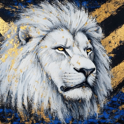 Majestic Lion Monarch Roar - Alicia Smith Canvas Print