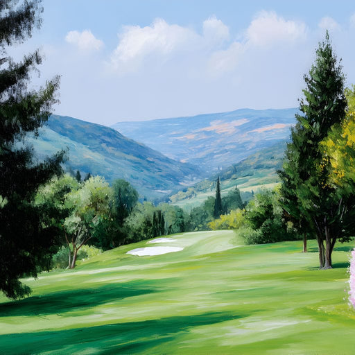 Lush Valley Dreams Spread Canvas Print