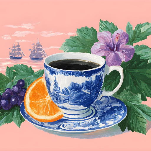 Fresh Morning Brew & Fruits Canvas Print
