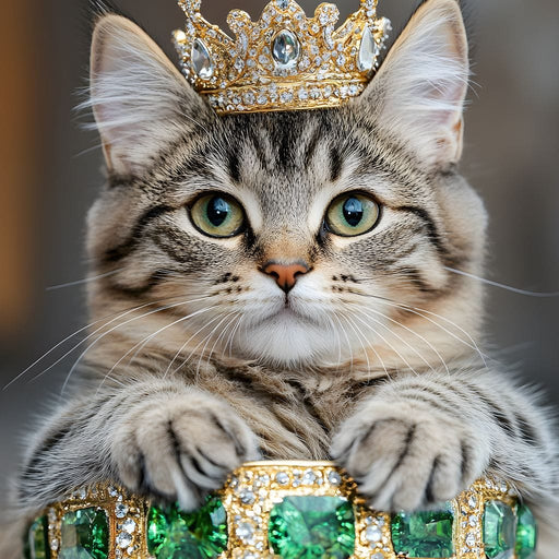 Regal Feline Canvas Print