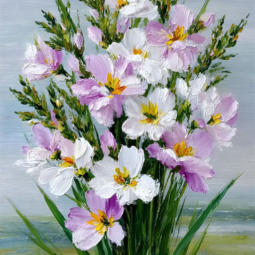 Wildflower Meadow Radiance Bouquet Canvas Print