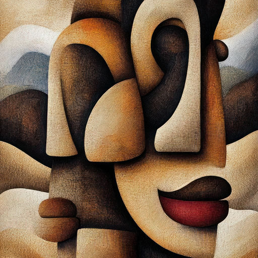 Faces of the Earth - TooplesArt Canvas Print