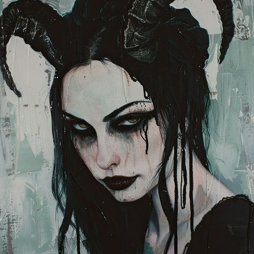 Midnight Enchantment Unveiled Canvas Print