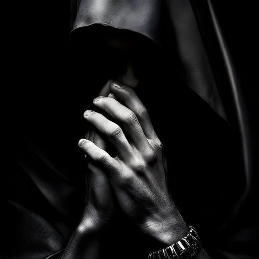 Shadowed Contemplation Canvas Print