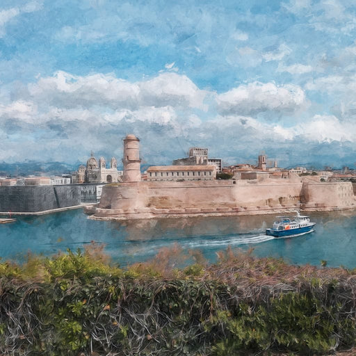 Marseille 2 - Eltan Canvas Print