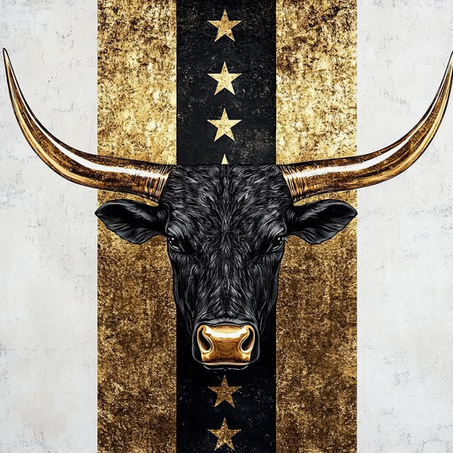 Bull Star Pathway Majesty Canvas Print