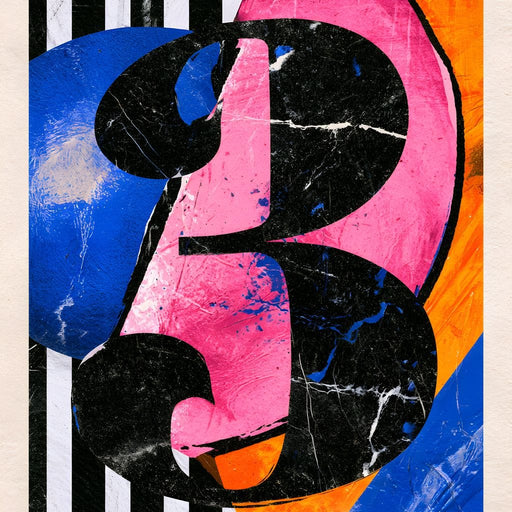 Rhythmic Shapes Of Modern Chaos 3 Canvas Print