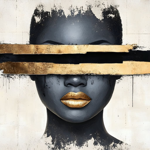 Golden Silence Enigma Canvas Print