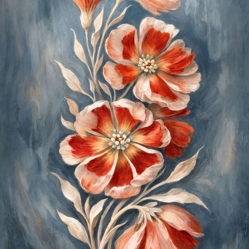 Emberlight Florals - TooplesArt Canvas Print