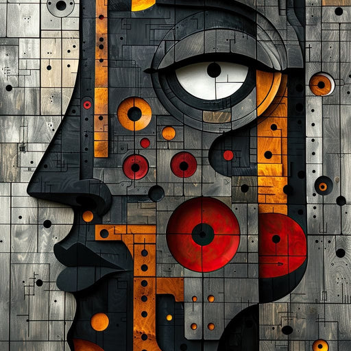 Geometric Fusion Enigma - Cole Williams Canvas Print