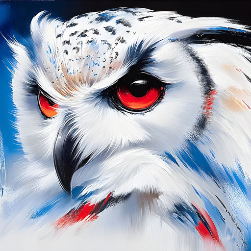 Majestic Watchful Plumes Canvas Print