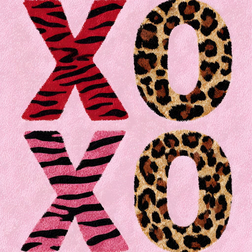 Wild Love Safari XOXO Style Canvas Print