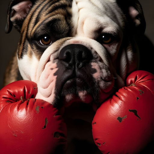 Bulldog Pugilist Canvas Print