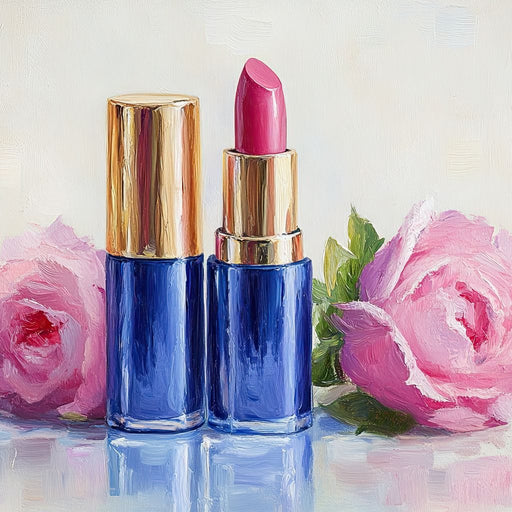 Rose Lipstick Canvas Print