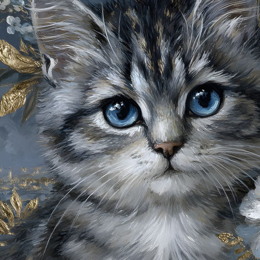 Eiffel Dreams Feline Romance Canvas Print