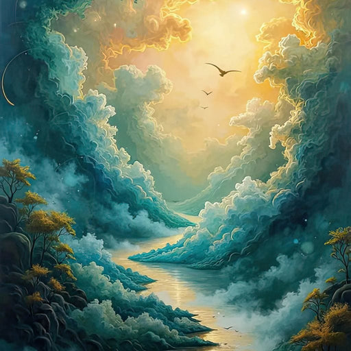 Golden Path Through Dreams - Cole Williams Canvas Print