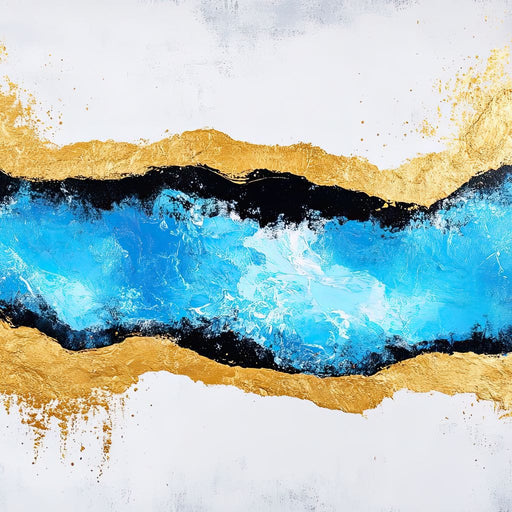 Golden Horizon Drift Canvas Print