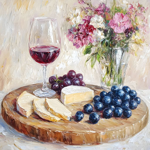 Rustic Vineyard Delight Canvas Print