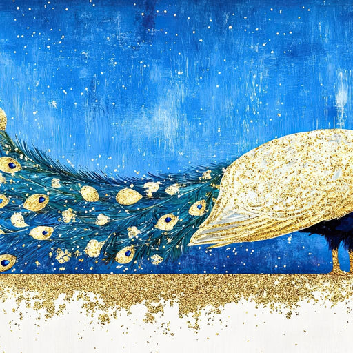 Majestic Plumage Splendor Canvas Print