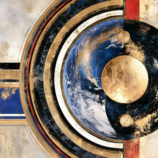 Equilibrium of the Celestial Sphere Canvas Print