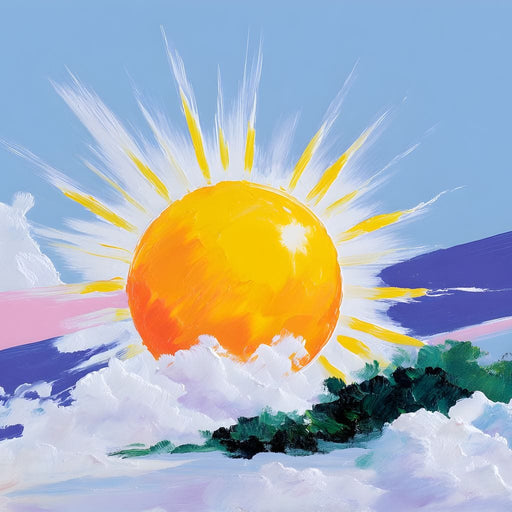 Radiance Over Morning Skies Canvas Print