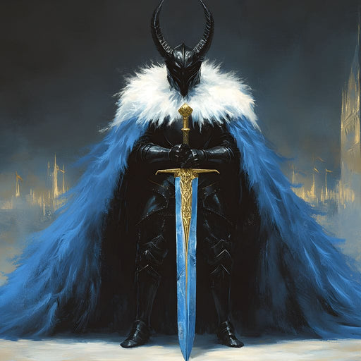 Knight of the Gilded Realm Canvas Print