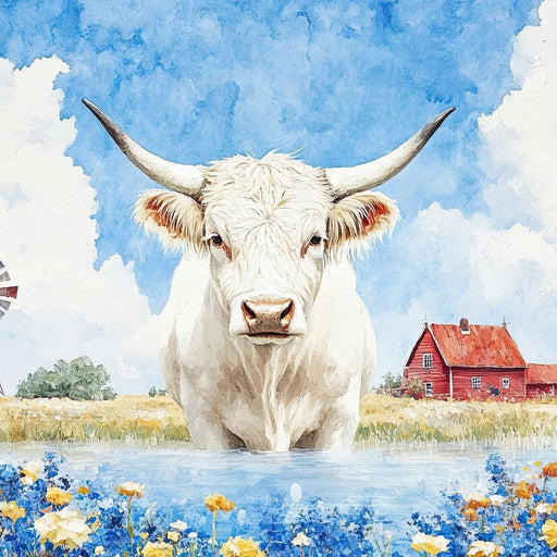 Farm Breeze Canvas Print