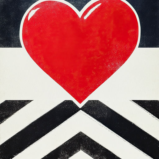 Love Lines Canvas Print