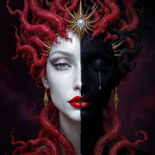 The Shadow Within - TooplesArt Canvas Print