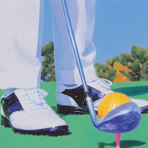 Golfing Daydreams in Bloom Canvas Print