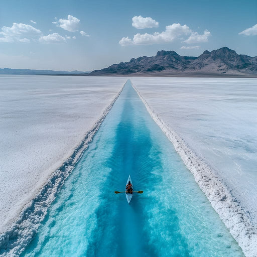 Journey Through Tranquil Waters Canvas Print