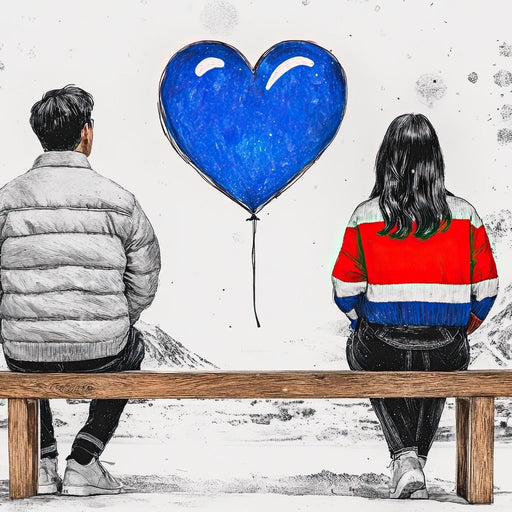 Love in Winter Reverie Canvas Print