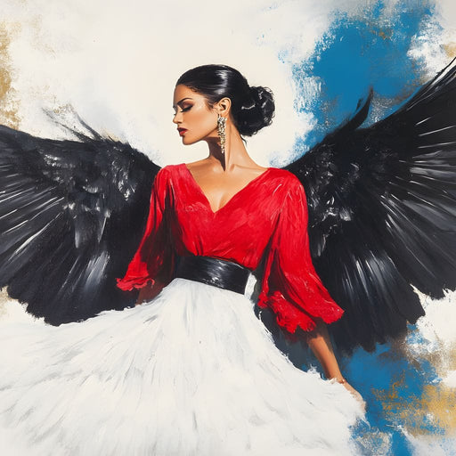 Glamour Wings Enchantment Canvas Print