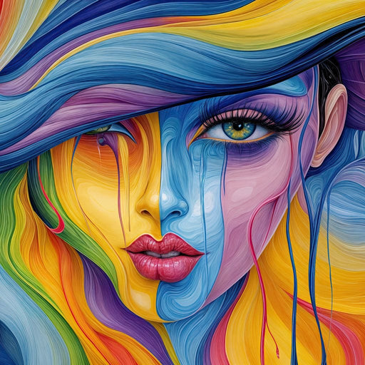 Melting Emotions - TooplesArt Canvas Print