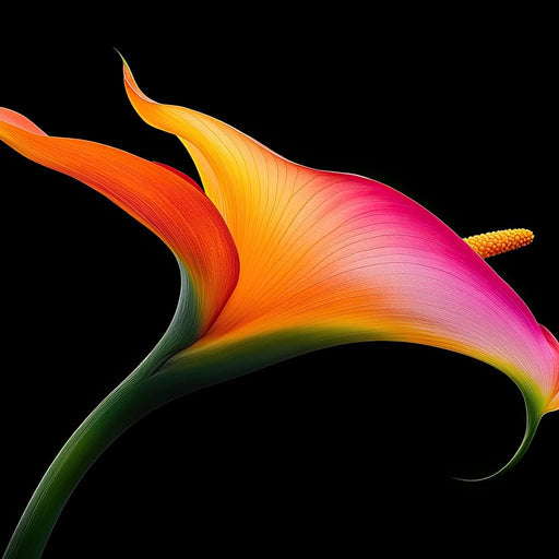 Vivid Orchid Glow - TooplesArt Canvas Print