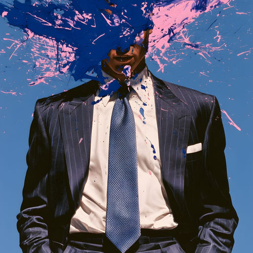 Calculated Disruption of the Corporate Mind Canvas Print