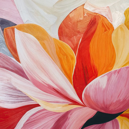 The Modern Magnolia - TooplesArt Canvas Print
