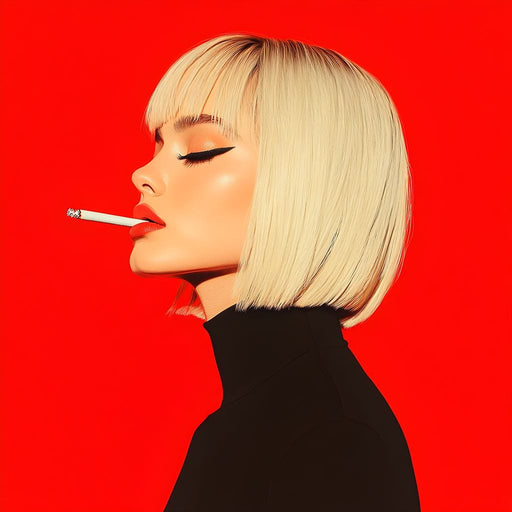 Enjoy a Unfiltered Cigarette Canvas Print