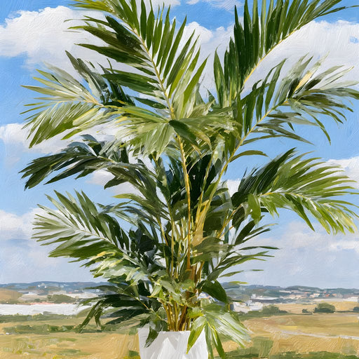 Sunlit Plant Canvas Print