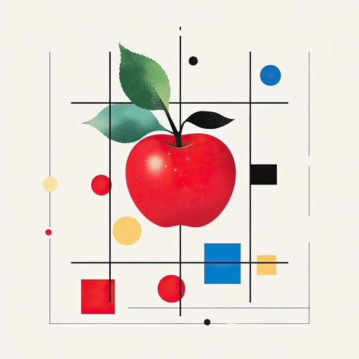 Geometric Harvest Delight Canvas Print