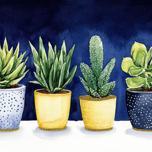 Plants Collection Canvas Print