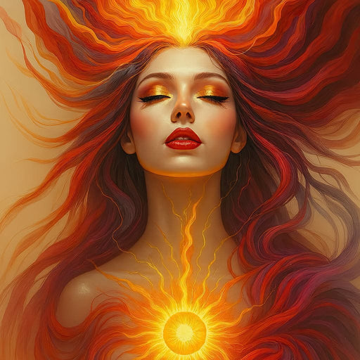 Inner Fire - TooplesArt Canvas Print