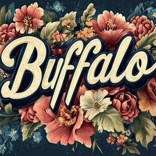 Buffalo Blossoms Canvas Print