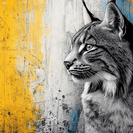 Majestic Wildcat Reflections Canvas Print