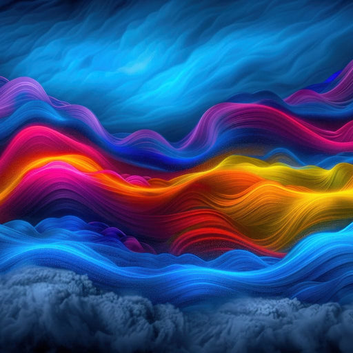 Rainbow Riptide - TooplesArt Canvas Print