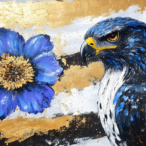 Hawk Soar and Blossom - Alicia Smith Canvas Print