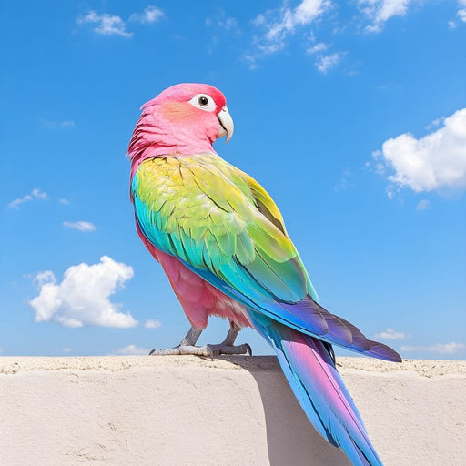 Vibrant Parrot Canvas Print