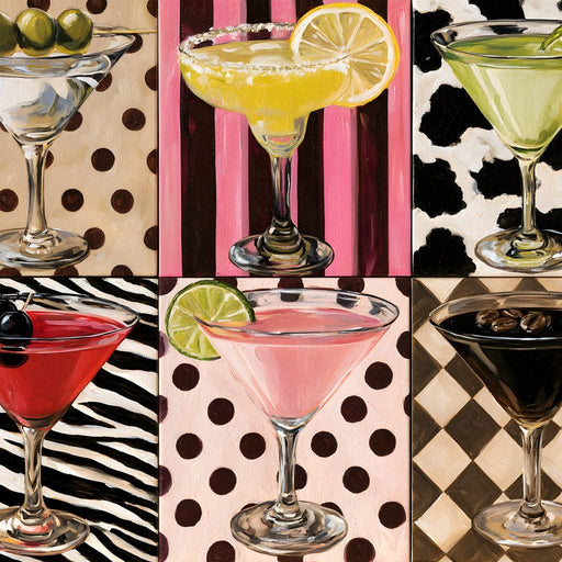 A Collection Of Playful Evening Spirits Canvas Print