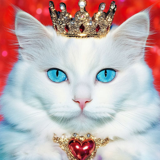 Majestic Feline Reign Canvas Print