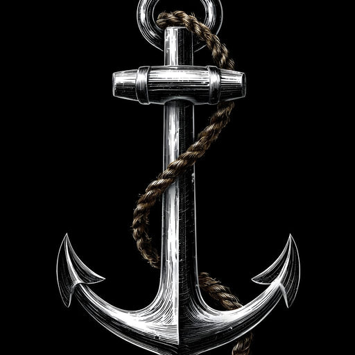 Heavy Iron Anchor Canvas Print